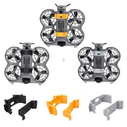 For DJI Neo 2 CQT 2pcs /Set Height Increasing Tripod Bottom Scratch Resistant Takeoff Landing Protection Bracket(Gray)
