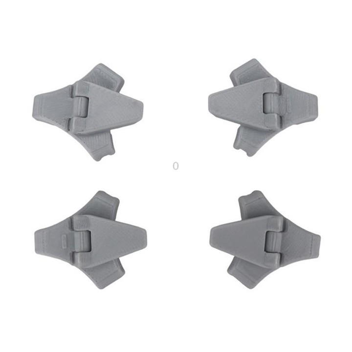For DJI Neo 2 CQT 4pcs /Set Folding Booster Kickstand Scratch Wear Resistant Landing Gear Protection Bracket(Gray)