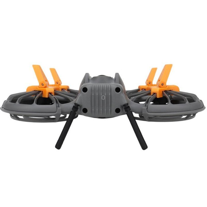 For DJI Neo 2 CQT 4pcs /Set Folding Booster Kickstand Scratch Wear Resistant Landing Gear Protection Bracket(Orange)