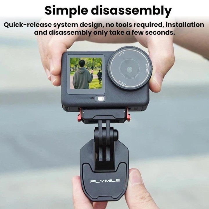 Flymile Camera Motorcycle Windshield Bracket Mounting Clip(FLY058)
