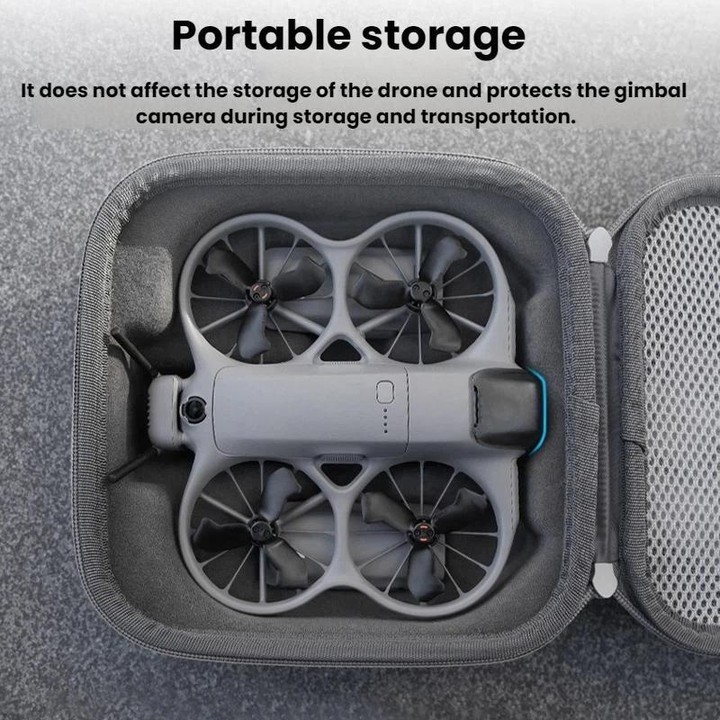 For DJI Neo 2 Flymile Drone Dustproof Lens Cap(Translucent Black)