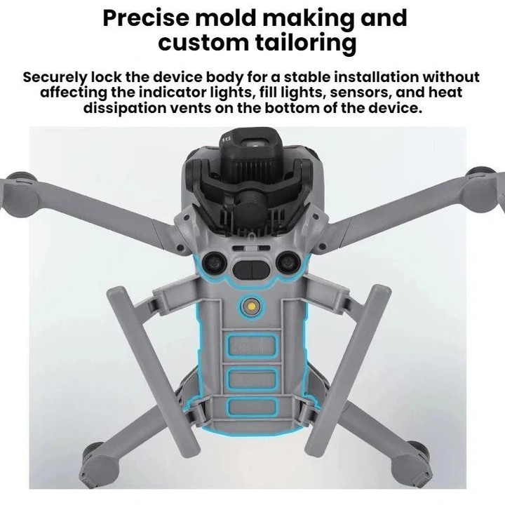 For DJI Mini 5 Pro BRDRC Extended Height Landing Gear(Gray)