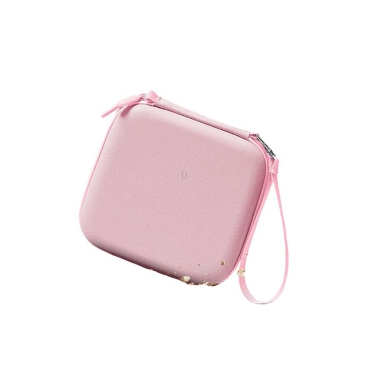 For DJI Osmo Action 6 Standard Combo Macaron-Colored Storage Box Bag(Pink)