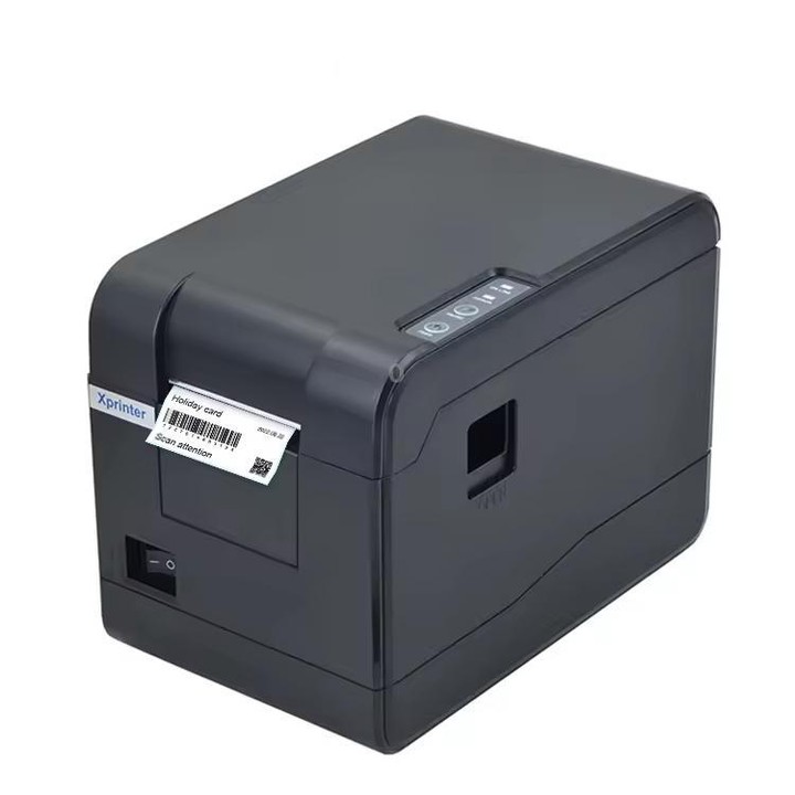 Xprinter XP-233B USB Thermal Barcode Printer For Adhesive Labels, 20-58mm Width(US Plug)