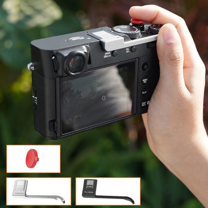 For Fujifilm X100VI Flymile Camera Shooting Single-Handed Grip Fixed Support Bracket(Black)