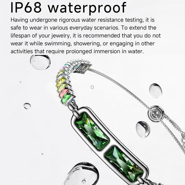 Smart Screenless Bracelet With Heart Rate Monitor Pedometer Sleep Tracker Wristband For Men & Women(Green)