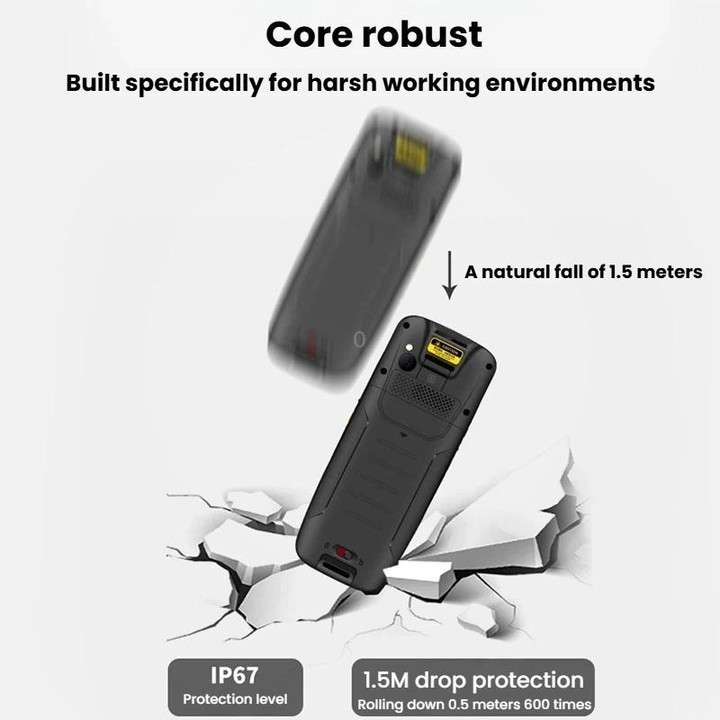 MC405 4 Inch Android 11 Handheld Terminal PDA For Warehouse Logistics & E-Commerce, Spec: UK