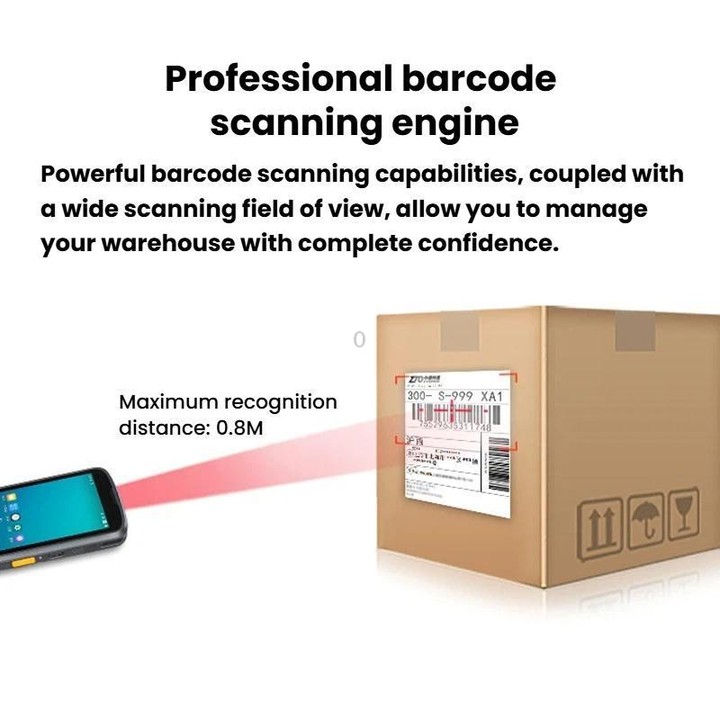 MC405 4 Inch Android 11 Handheld Terminal PDA For Warehouse Logistics & E-Commerce, Spec: UK