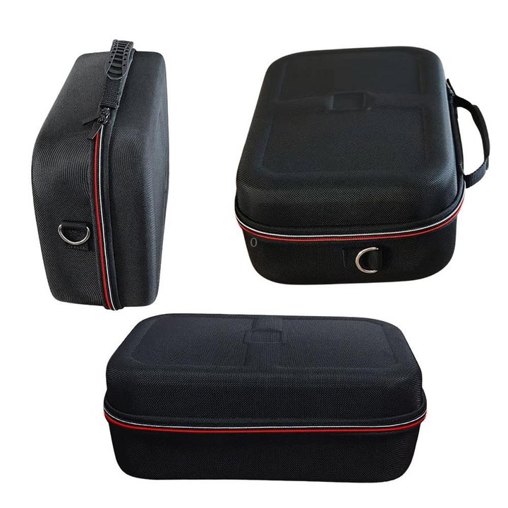 For Switch 2 Hard Shell Carrying Case With Removable Inner Compartment for Console and Full Accessories Set(Black)