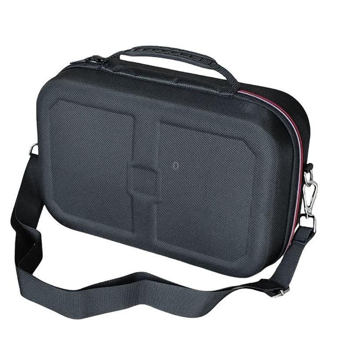 For Switch 2 Hard Shell Carrying Case With Removable Inner Compartment for Console and Full Accessories Set(Black)