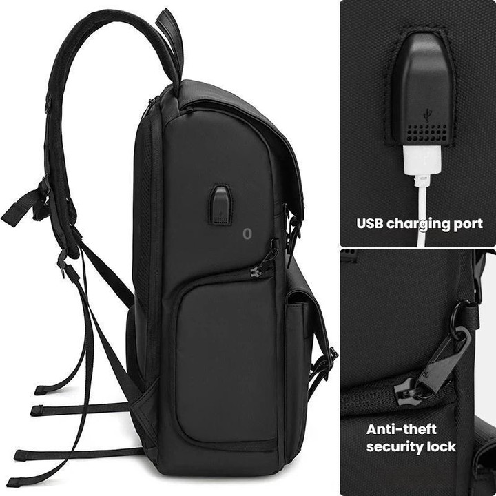 AK818 Waterproof Anti-Theft Dual-Shoulder Camera Bag Large-Capacity Photography Backpack(Green)