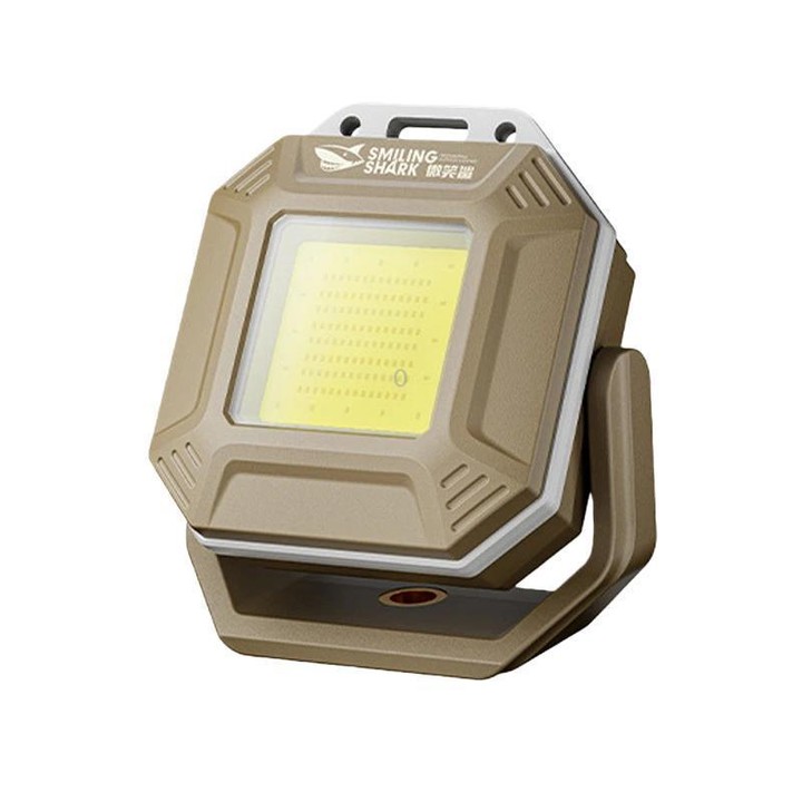 SMILING SHARK TIP-067 Multi-Functional Mini Work Light Magnetic Outdoor Repair Lamp(Khaki)