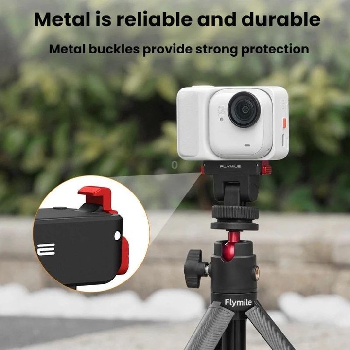 For Insta360 Go Ultra Flymile Magnetic Gimbal Quick Release Extension Base(Black)