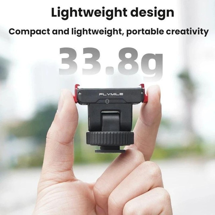 For Insta360 Go Ultra Flymile Magnetic Gimbal Quick Release Extension Base(Black)