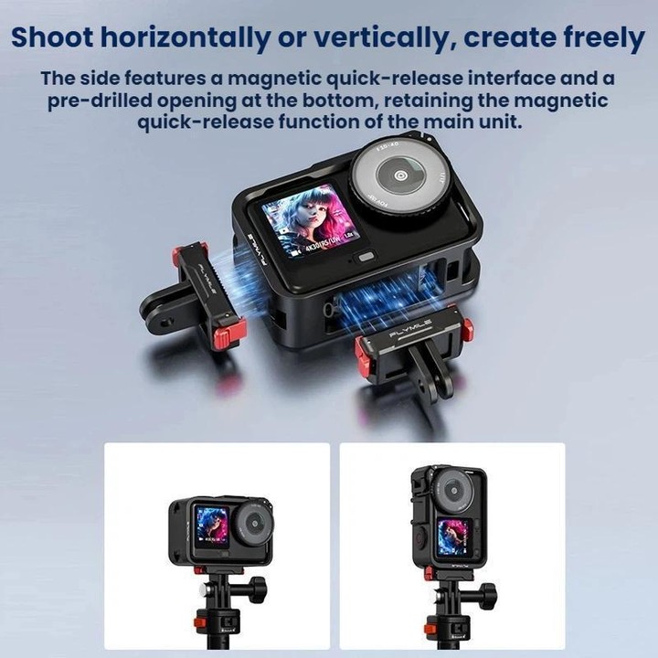 For DJI Osmo Action 6 Flymile Sports Camera Expansion Protective Case(AC6028)