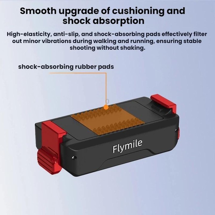 For DJI Osmo Action 3 / 4 / 5 Pro Flymile Magnetic Quick-Release Expansion Adapter Base(Black)