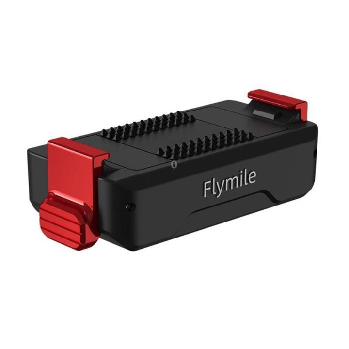 For DJI Osmo Action 3 / 4 / 5 Pro Flymile Magnetic Quick-Release Expansion Adapter Base(Black)