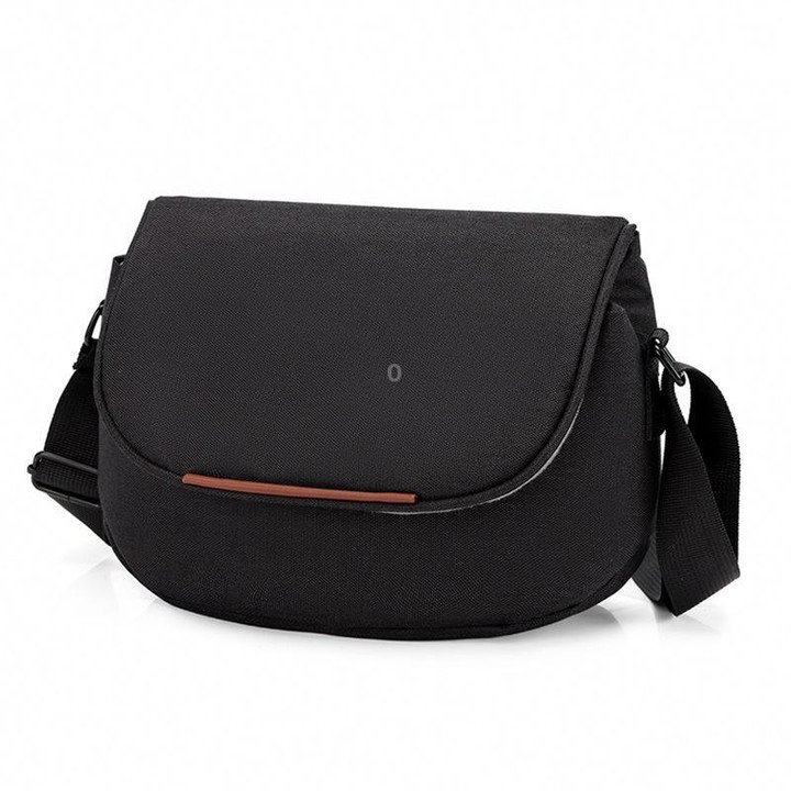 Single Shoulder Camera Bag Waterproof Vintage Universal Camera Crossbody Bag(Black)