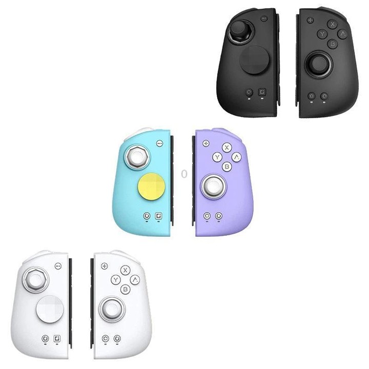 For Nintendo Switch / Switch Oled MOBAPAD Game Controller Hall Effect Joystick Split Gamepad, Spec: M6-HD Signature White