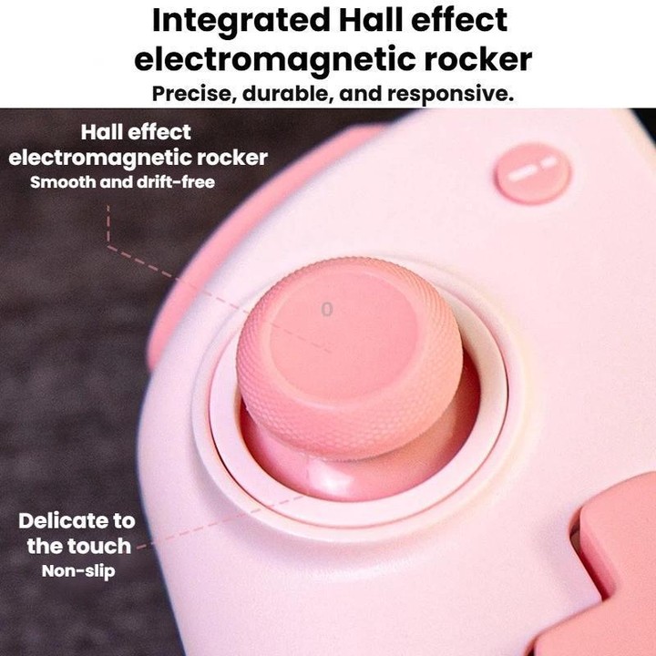 For Nintendo Switch / Switch Oled MOBAPAD Game Controller Hall Effect Joystick Split Gamepad, Spec: M6S Green+Purple