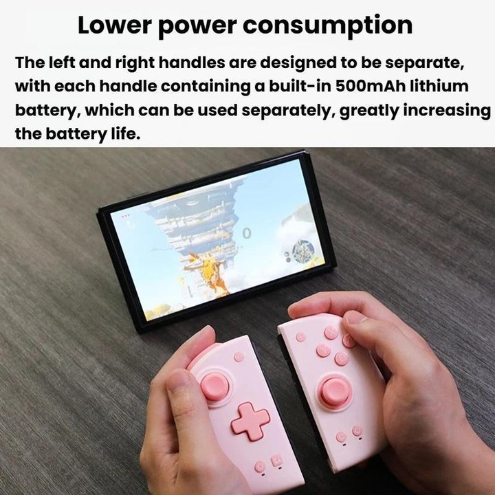 For Nintendo Switch / Switch Oled MOBAPAD Game Controller Hall Effect Joystick Split Gamepad, Spec: M6-HD Signature Black