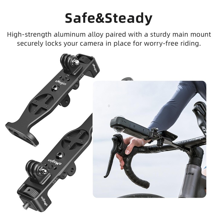 aMagisn BR01 Independent Handlebars Action Camera Speedometer Cycling Mount