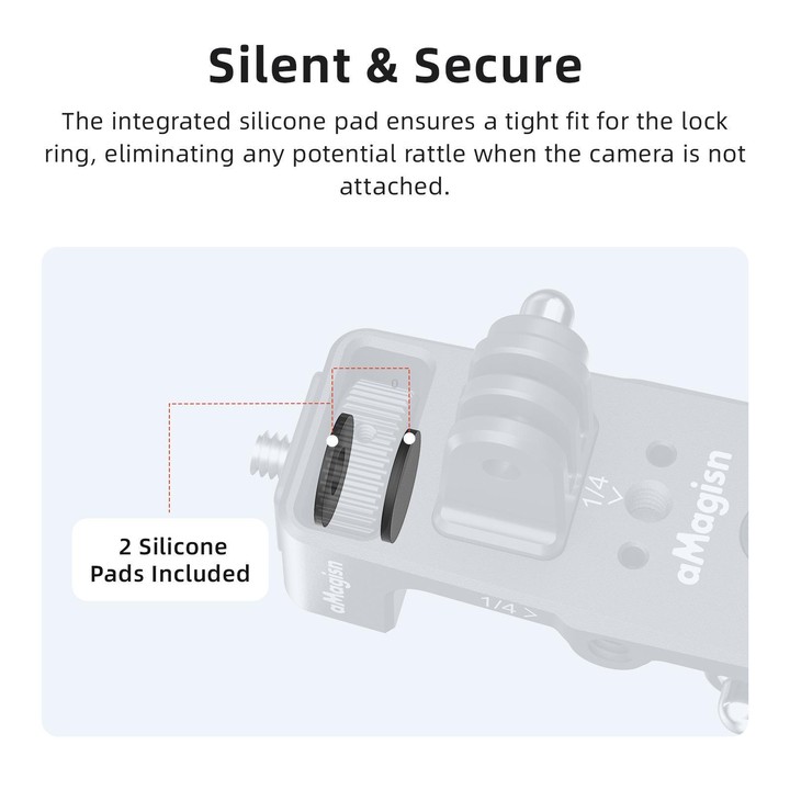 aMagisn BR01 Independent Handlebars Action Camera Speedometer Cycling Mount