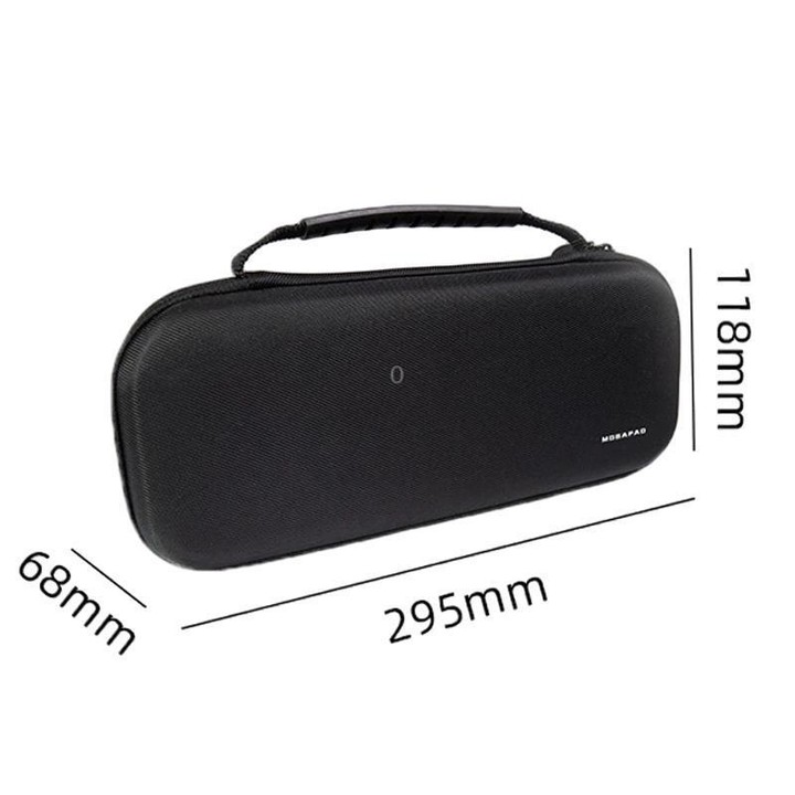For Nintendo Switch / Switch Oled MOBAPAD M6-HD Portable Anti-Drop Handle Organizer Case(Black)