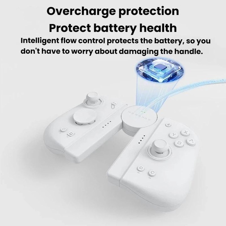 For M6-HD / Switch MOBAPAD SA1 Left & Right Controller Charging Grip(White)