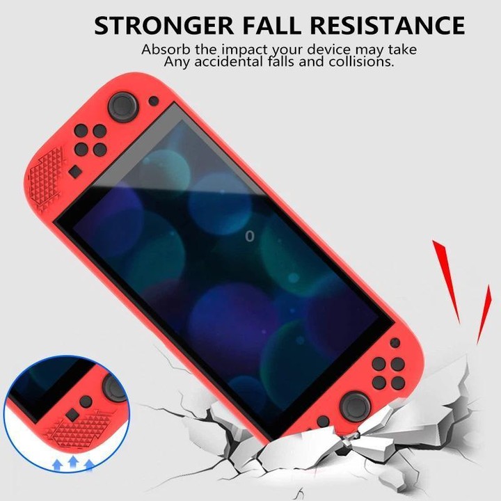 For Nintendo Switch 2 Silicone Protective Case Shockproof & Dustproof Console Cover(Blue)