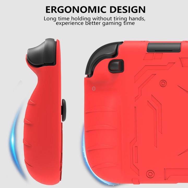 For Nintendo Switch 2 Silicone Protective Case Shockproof & Dustproof Console Cover(Orange)