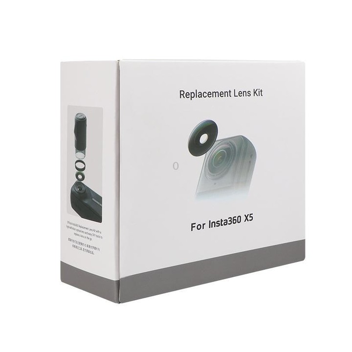 For Insta360 X5 Replacement Lens Kit With Tools For Easy Lens Change And Protection