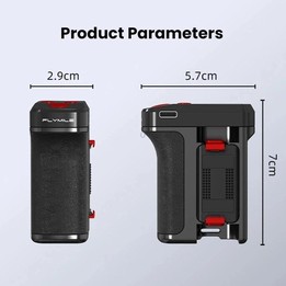 Flymile For DJI Magnetic Quick-Release Action Camera Street Shooting Handle(For Osmo Action 6)