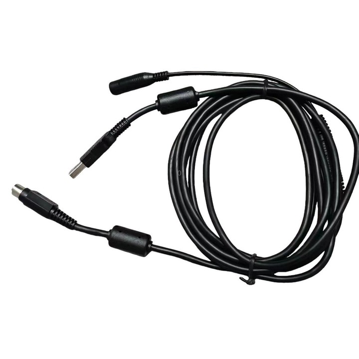 Replacement 2-in-1 Power and Data Cable for Logitech CC2900e, CC3500e, PTZ Pro Cameras, Cable Length 3m