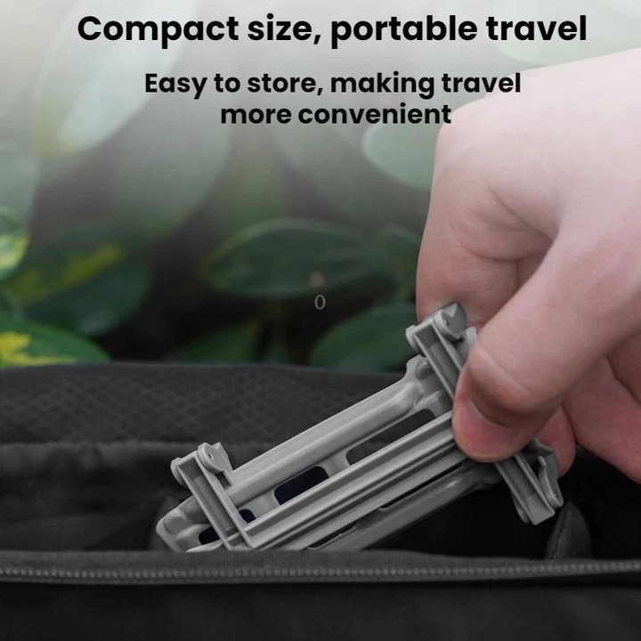 For DJI Neo 2 BRDRC Drone Foldable Height-Increasing Protective Landing Gear(Gray)