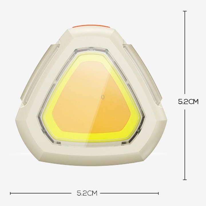 SMILING SHARK TD-0276-S Mini COB Headlamp For Night Running High Bright Flood Light Work Light(Khaki)