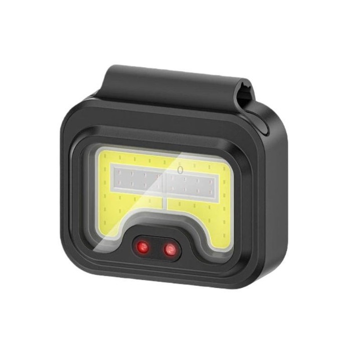 SMILING SHARK TD-0281A Outdoor High Bright Magnetic Headlamp Portable Work Light For Fishing Night Running(Black)
