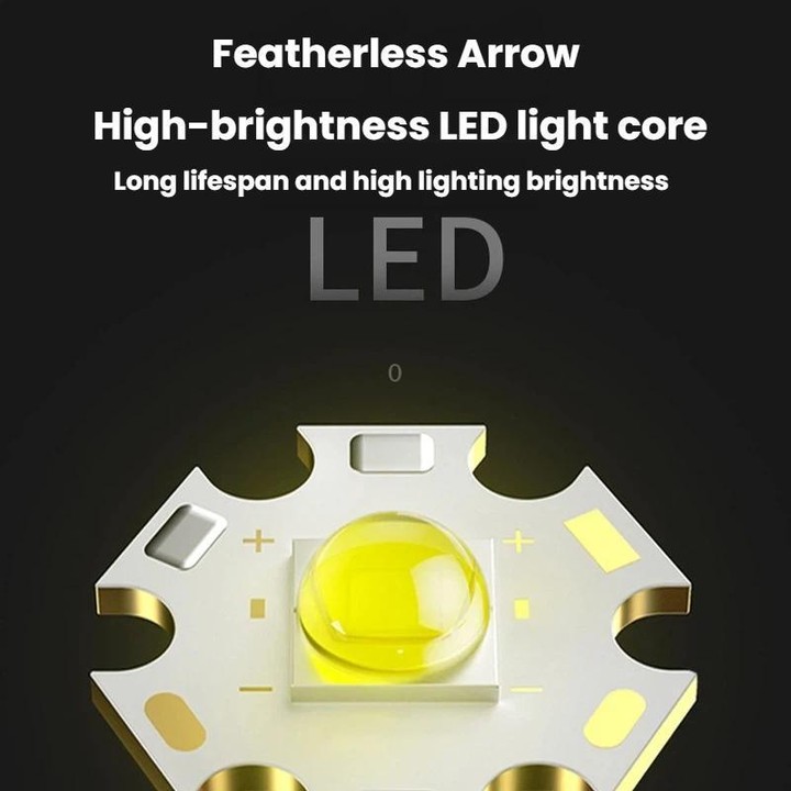 SMILING SHARK SD-1034-S Multi-Functional Camping LED Flashlight Portable Emergency Light For Home Use(Black)