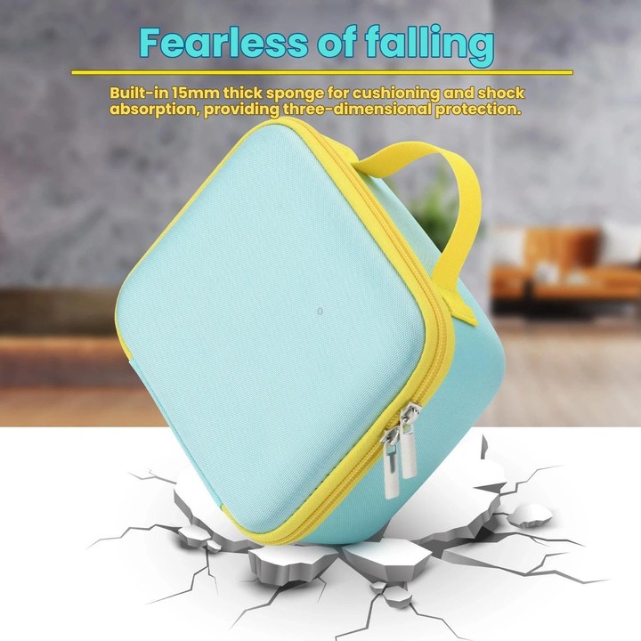 For Nex Playground Play System Carrying Case Hard EVA Protective Storage Bag With Hand Strap(Green)