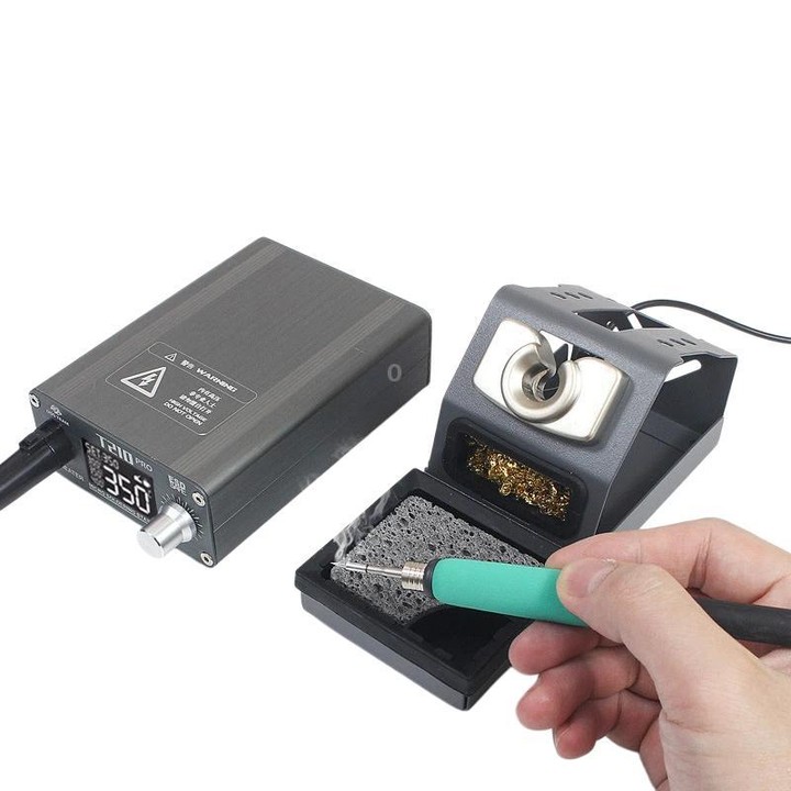 OSS TEAM T210 Pro 75W Digital Soldering Station With Smart Presets & LED Display For Phone & PCB Repair(EU Plug)