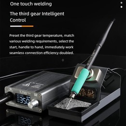 OSS TEAM T210 Pro 75W Digital Soldering Station With Smart Presets & LED Display For Phone & PCB Repair(EU Plug)