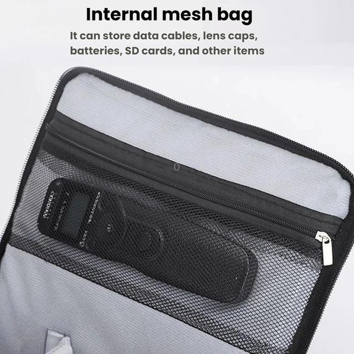 DSLR Camera Shoulder Bag Mirrorless Camera Bag, Color: Small Black