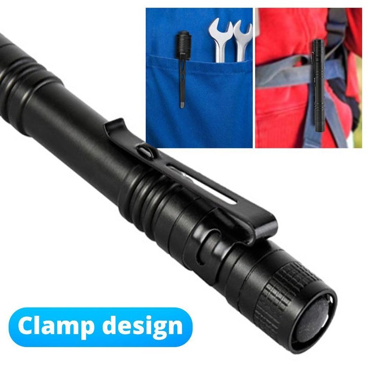 Portable Mini Flashlight Outdoor Waterproof Handheld LED Flashlight, Style: 1 Battery White Light
