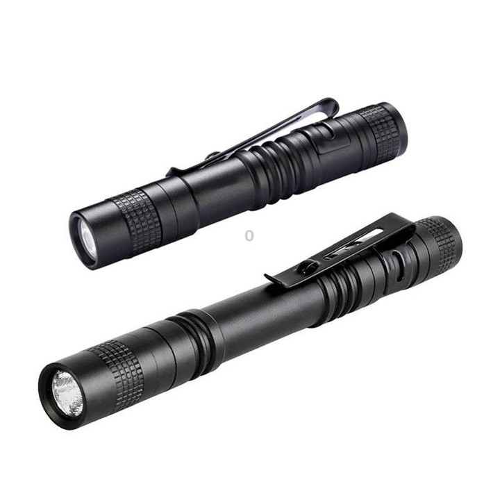 Portable Mini Flashlight Outdoor Waterproof Handheld LED Flashlight, Style: 1 Battery White Light