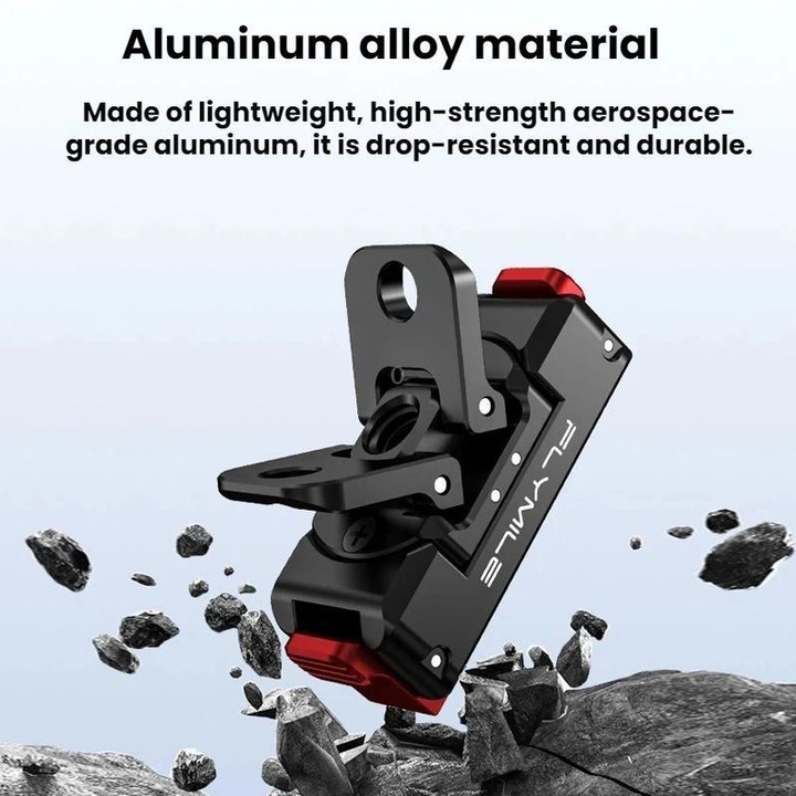 For DJI Osmo 360 / Action 3 / 4 / 5 Pro Flymile Magnetic Quick-Release Adapter Base(Aluminum Alloy)