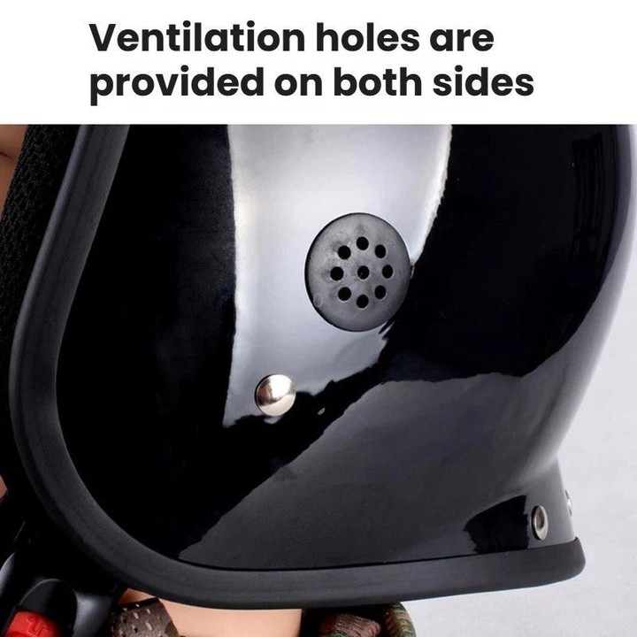 Protective Safety Anti-Explosion Helmet Security Duty Helmet(Black)