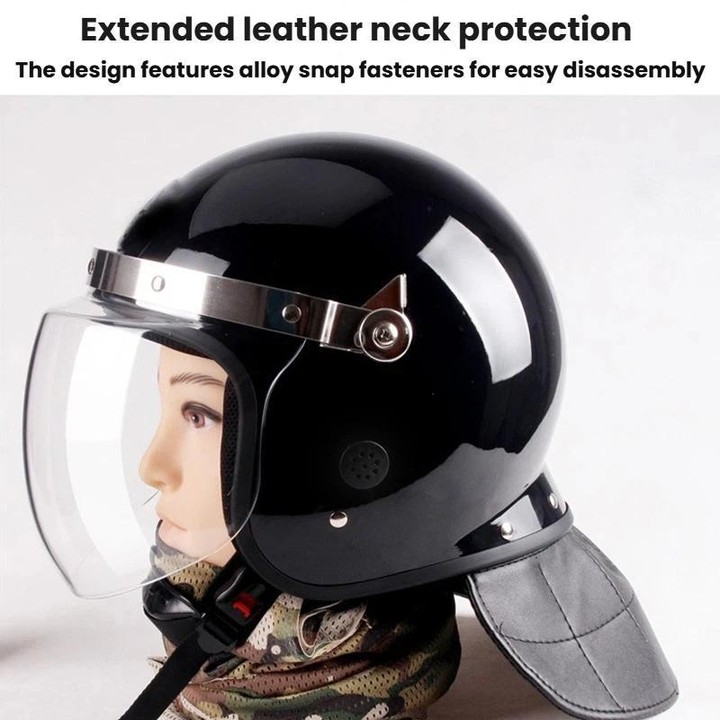 Protective Safety Anti-Explosion Helmet Security Duty Helmet(Army Green)