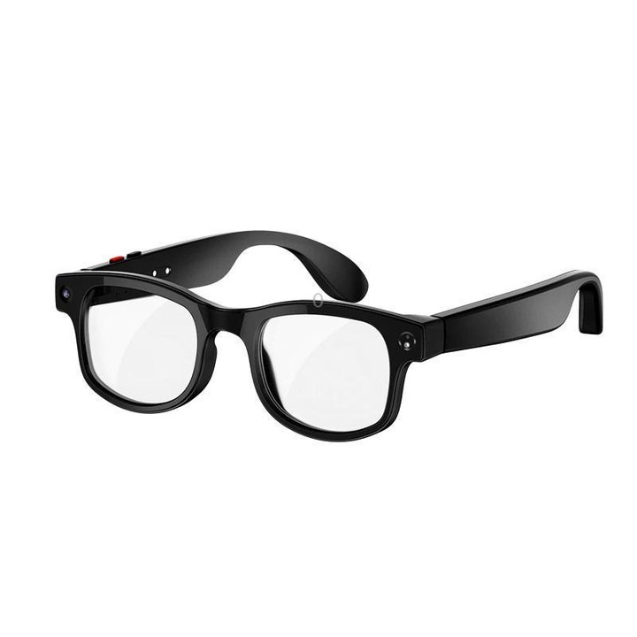 AIMB-G2 Smart Glasses Support 8MP Camera, AI Translation, Human Recognition & Audio Recording(Black)