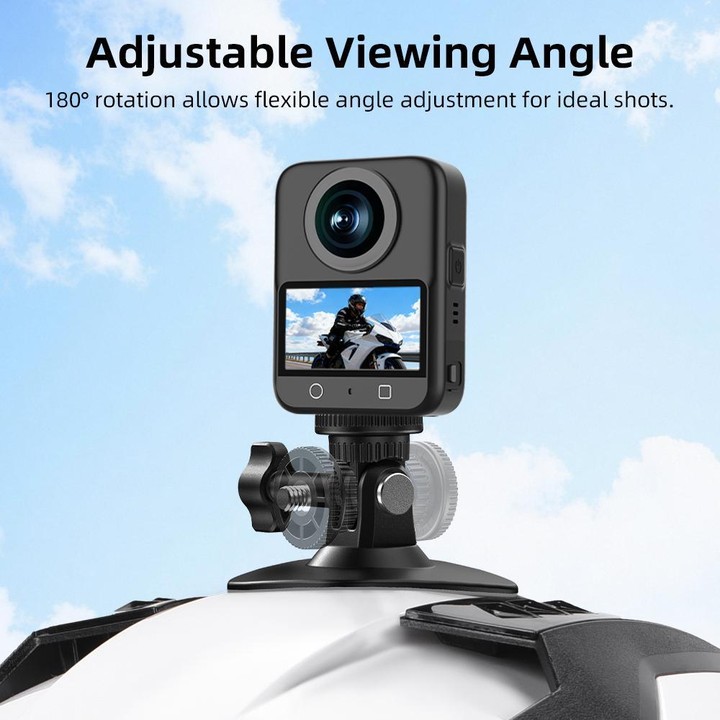 For DJI Osmo Pocekt 3 / Action 6 / GoPro Flymile Helmet Mount, Style: Floral