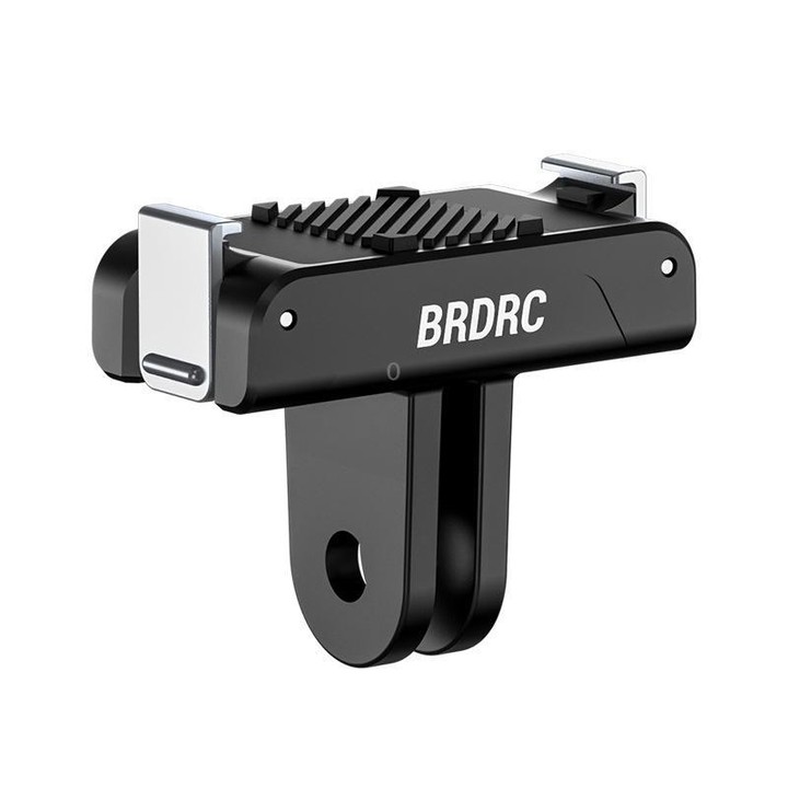 BRDRC For DJI Magnetic Quick-Release Base Two-Claw Stand Extension Accessory(For Osmo Action 6 / Nano)